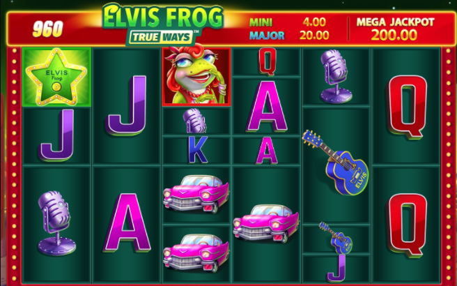Elvis Frog TRUEWAYS slot review