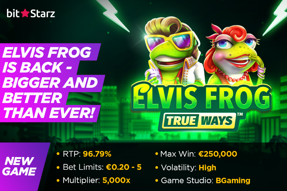 Elvis Frog TRUEWAYS BitStarz Casino