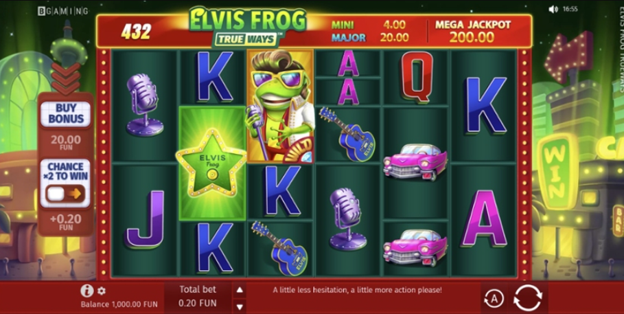 Olympia Casino Elvis Frog TRUEWAYS